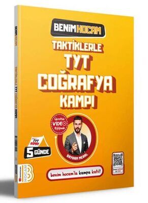 Benim Hocam Yayınları 2024 Taktiklerle TYT Coğrafya Kampı