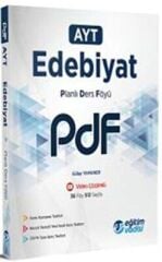 Eğitim Vadisi Yayınları Eğitim Vadisi AYT Edebiyat Güncel PDF Planlı Ders Föyü