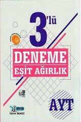 Yayın Denizi Yayınları AYT Eşit Ağırlık 3 lü Deneme Video Çözümlü