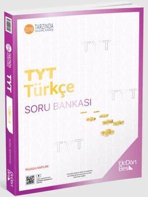 Üç Dört Beş Yayınları 2025 TYT Türkçe Soru Bankası