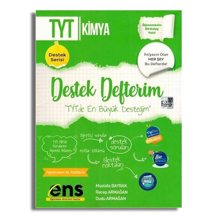 YKS TYT Kimya Destek Defterim Destek Serisi
