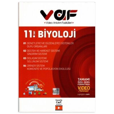 11. Sınıf Biyoloji Video Anlatım Fasikülleri