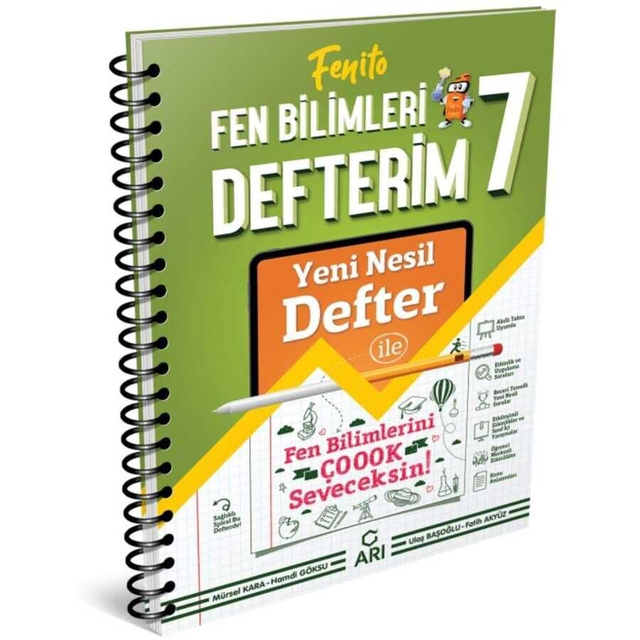 7. Sınıf Fen Bilimleri Defterim Fenito
