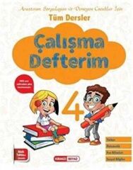Kırmızı Beyaz Yayınları 4. Sınıf Tüm Dersler Çalışma Defterim