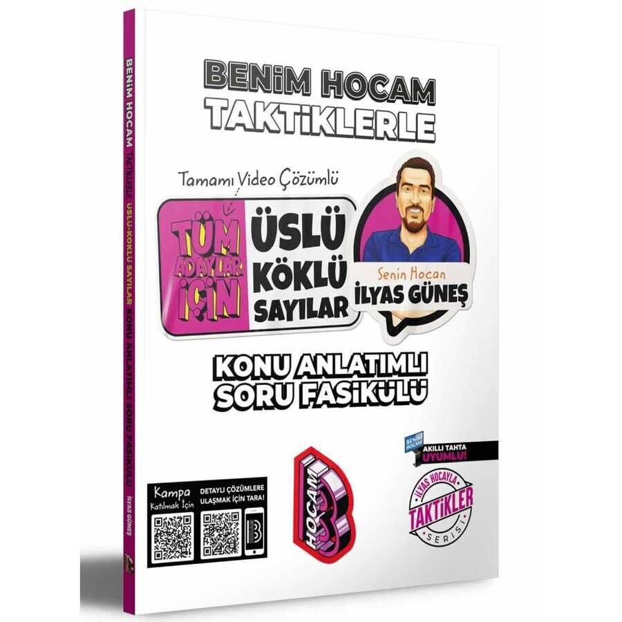 2024 Tüm Adaylar İçin Taktiklerle Üslü - Köklü Sayılar Konu Anlatımlı Soru Fasikülü