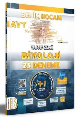 Benim Hocam Yayınları 2024 AYT Yapay Zekâ Biyoloji 25 Deneme