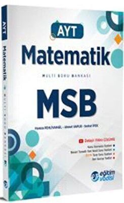 Eğitim Vadisi Yayınları Eğitim Vadisi AYT Matematik Multi Soru Bankası