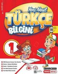 Kırmızı Beyaz Yayınları 1. Sınıf Yeni Nesil Türkçe Bilgini