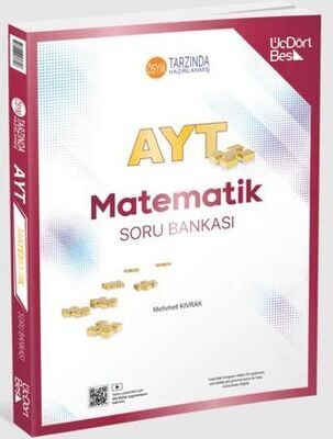 Üç Dört Beş Yayınları 2024 AYT Matematik Soru Bankası