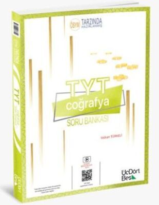 Üç Dört Beş Yayınları TYT Coğrafya Soru Bankası 2025