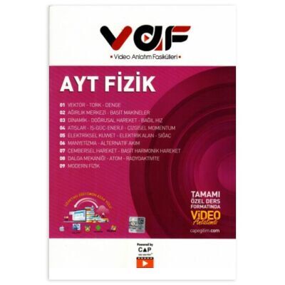 AYT Fizik Video Anlatım Fasikülleri