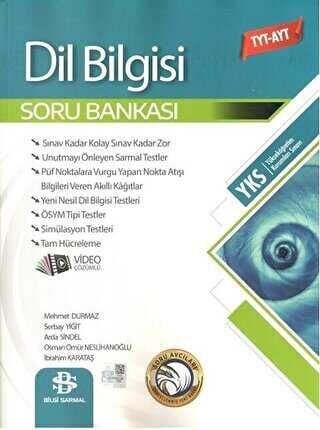Bilgi Sarmal Yayınları TYT AYT Dil Bilgisi Soru Bankası