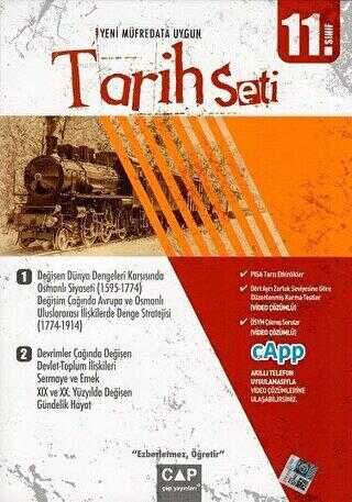 Çap Yayınları 11. Sınıf Tarih Seti