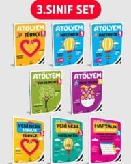 Arı Yayıncılık 3. Sınıf Atölyem Set 8 Kitap