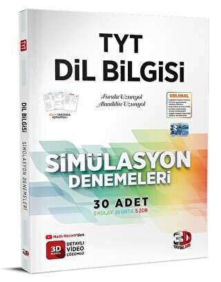 3D Yayınları TYT Simülasyon Dilbilgisi Denemeleri
