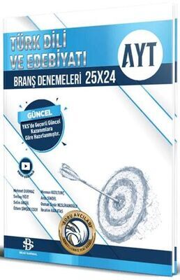 Bilgi Sarmal Yayınları AYT Türk Dili ve Edebiyatı 25 x 24 Branş Denemeleri