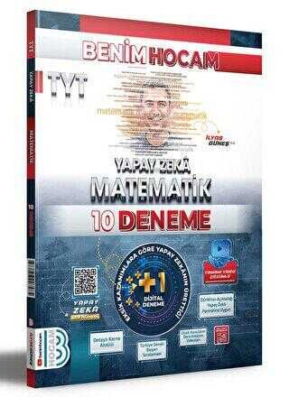 Benim Hocam Yayınları 2024 TYT Yapay Zeka Matematik 10 Deneme