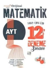 Orijinal Yayınları Orijinal Mikro AYT Matematik 12 li Deneme Sınavı