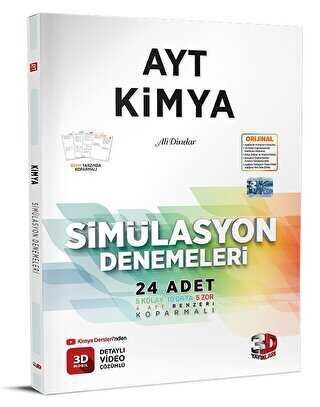 3D Yayınları AYT Simülasyon Kimya Denemeleri
