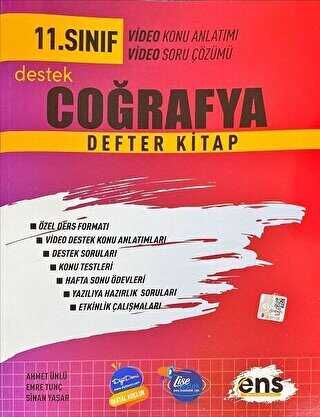 ENS Yayınları 11. Sınıf Coğrafya Destek Defter Kitap