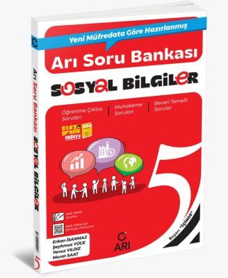 Arı Yayıncılık 5. Sınıf Sosyal Bilgiler Arı Soru Bankası