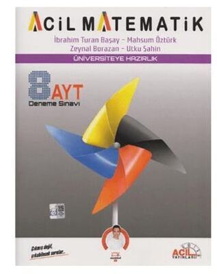 Acil Yayınları AYT Matematik 8 li Deneme Sınavı