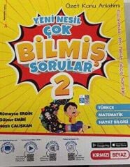 Kırmızı Beyaz Yayınları 2. Sınıf Yeni Nesil Çok Bilmiş Sorular