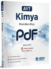 Eğitim Vadisi Yayınları 2023 AYT Kimya PDF Planlı Ders Föyü