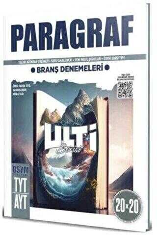 Bes Yayınları TYT AYT Paragraf Ulti Serisi Branş Denemeleri