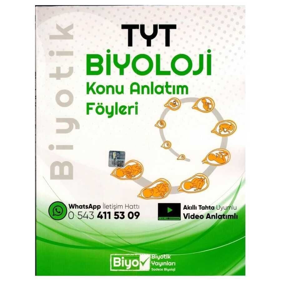 TYT Biyoloji Konu Anlatım Föyleri