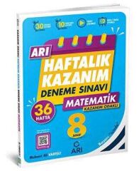Arı Yayıncılık 8. Sınıf Matematik Arı Haftalık Kazanım Deneme
