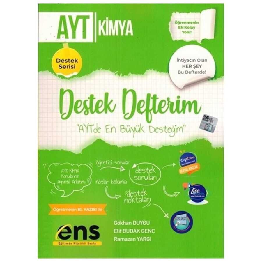 AYT Kimya Destek Defterim