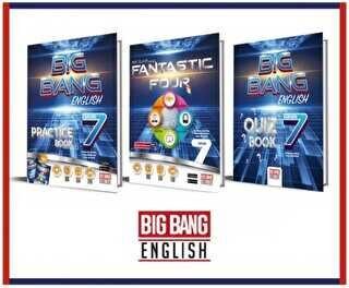 Kırmızı Beyaz Yayınları 7. Sınıf Big Bang English 3`lü Set