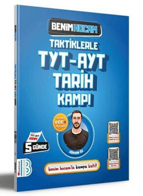 Benim Hocam Yayınları 2024 Taktiklerle TYT-AYT Tarih Kampı