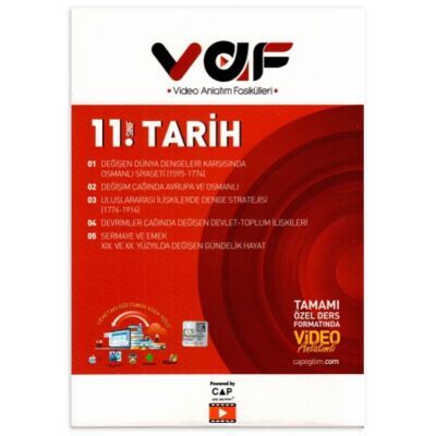 11. Sınıf Tarih Video Anlatım Fasikülleri